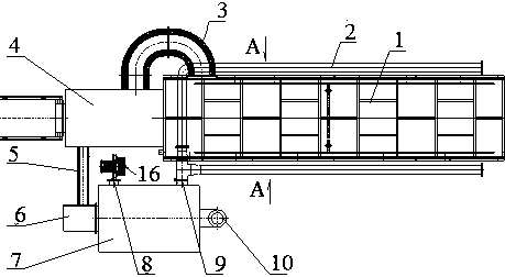 Mesh belt type gas brazing furnace and energy saving method