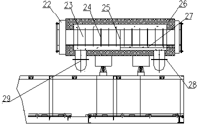 Mesh belt type gas brazing furnace and energy saving method