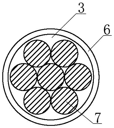 Flat network cable