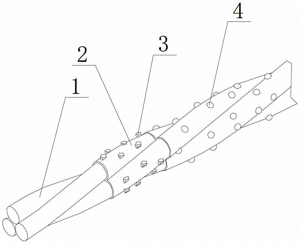 Diamond fret saw and production technology thereof