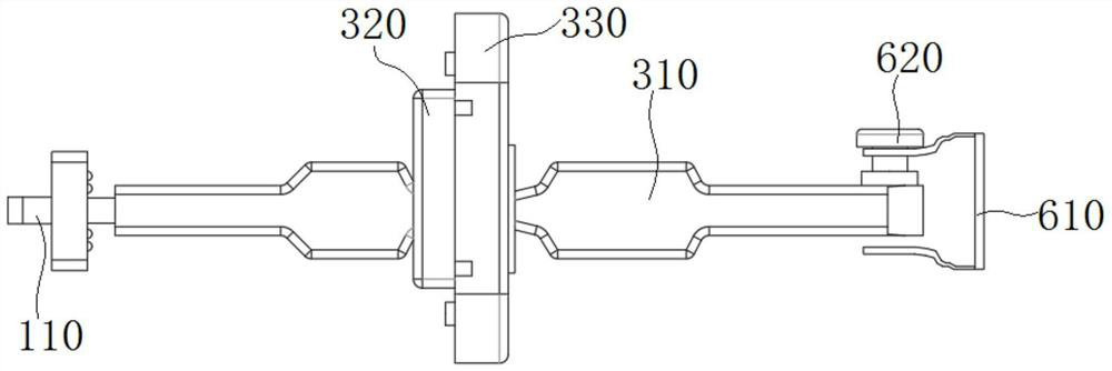 Novel front vehicle door limiter