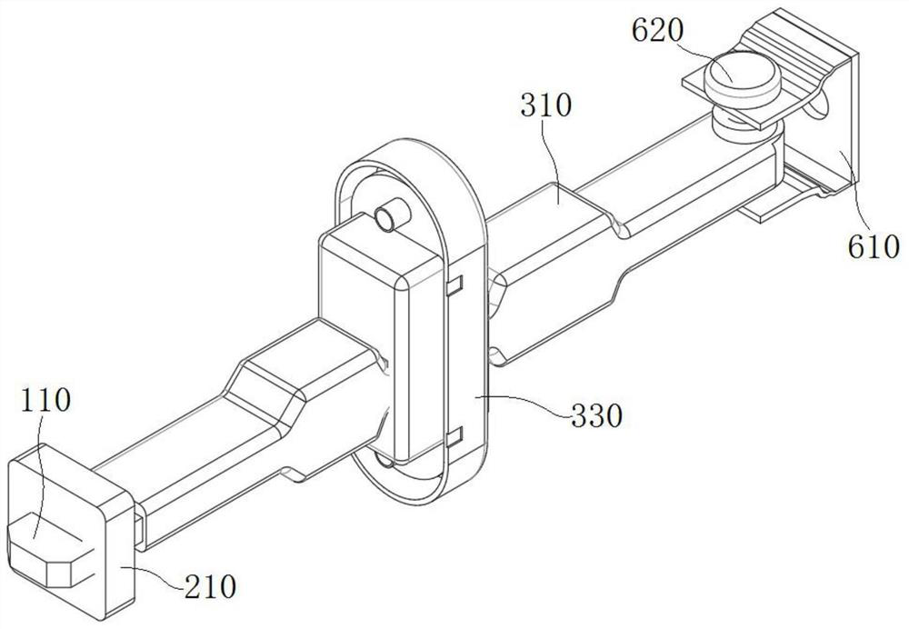 Novel front vehicle door limiter