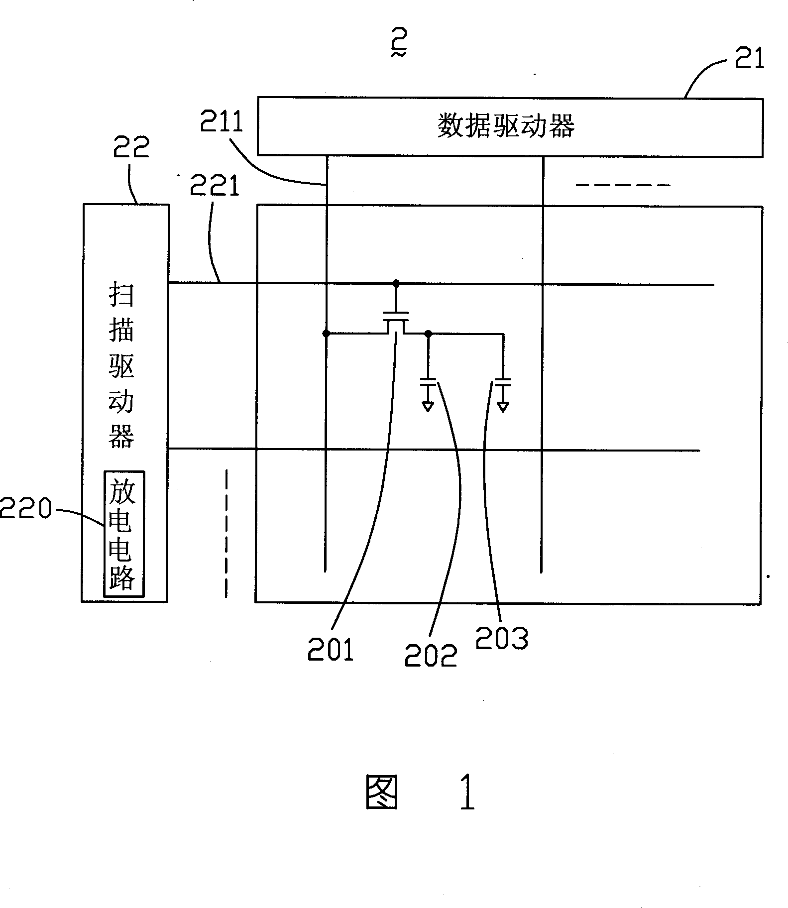 Discharge circuit and liquid crystal display device adopting the discharge circuit