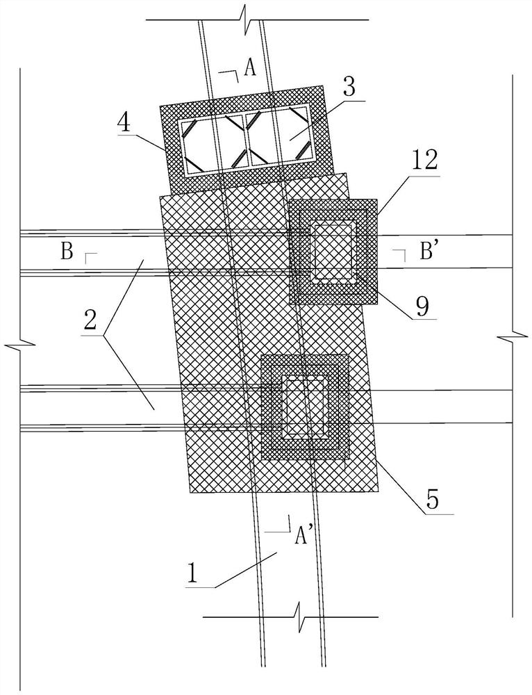 Construction method for continuous underneath passing of large-diameter water delivery pipeline in shield section