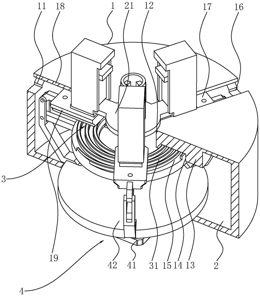 A positioning fixture for star sleeve