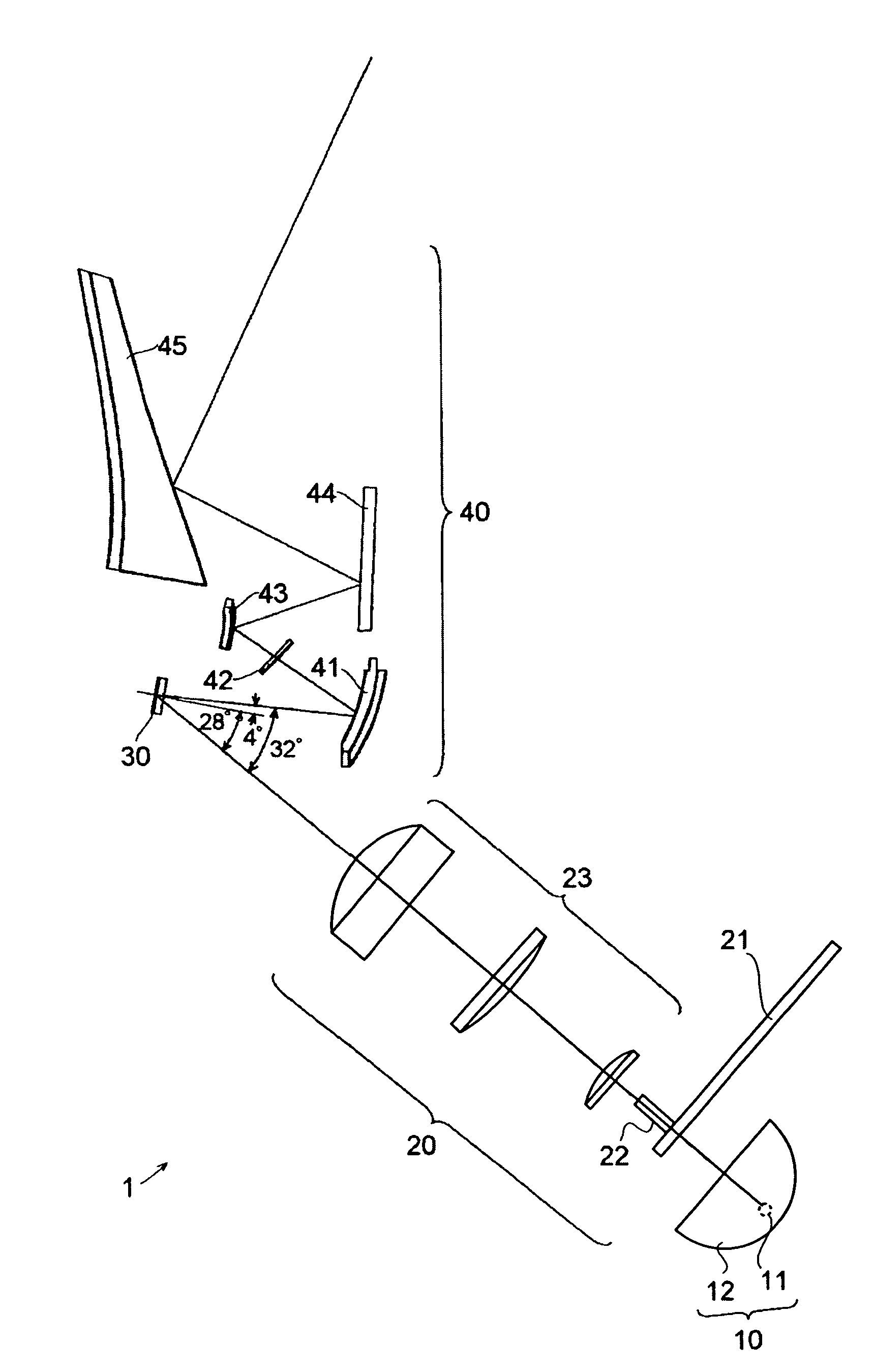 Image projection apparatus