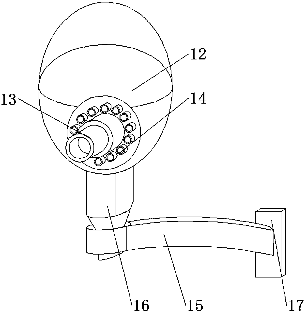 Novel energy-saving security and protection monitoring device