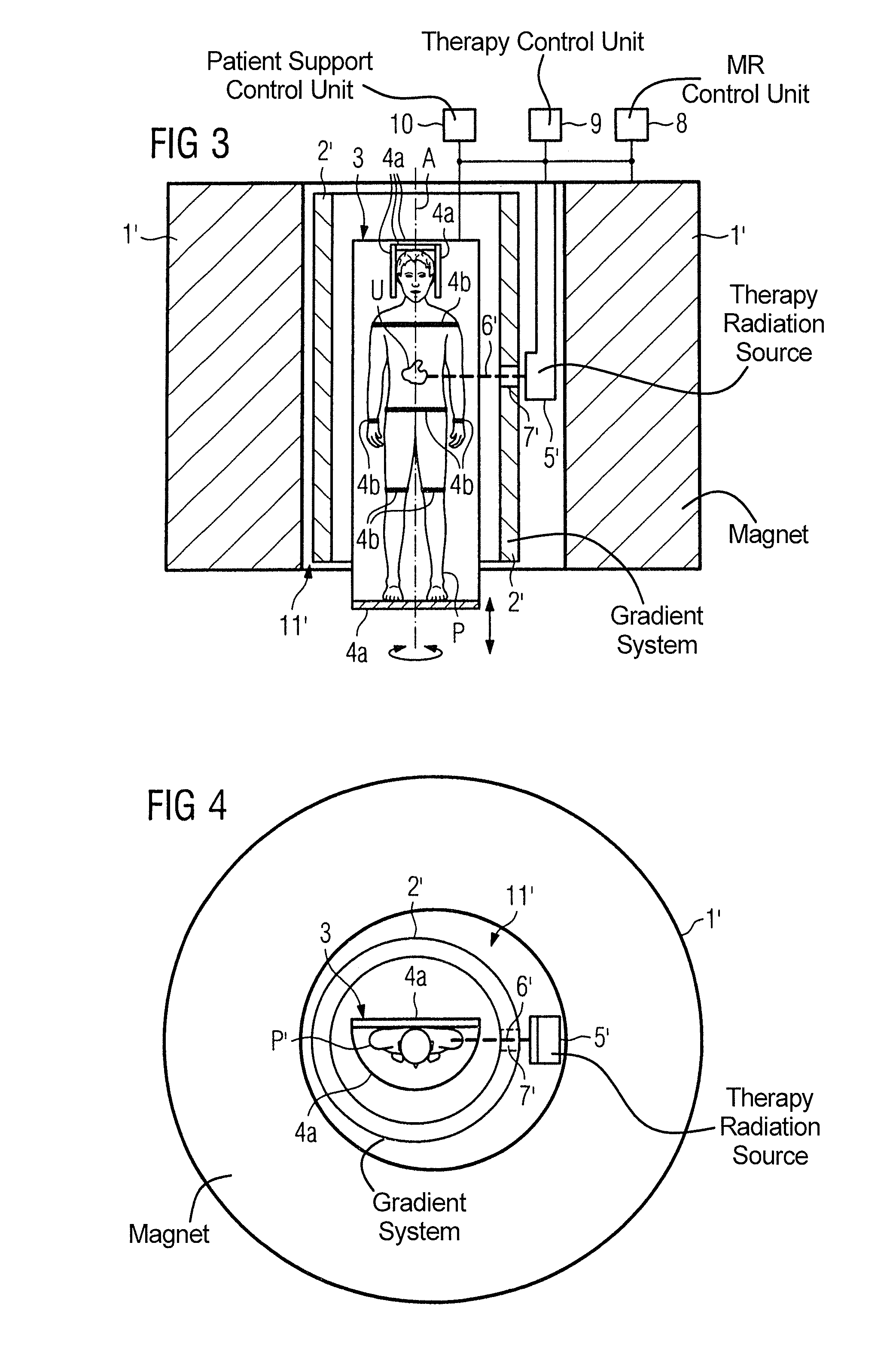 Device for radiation therapy under image monitoring