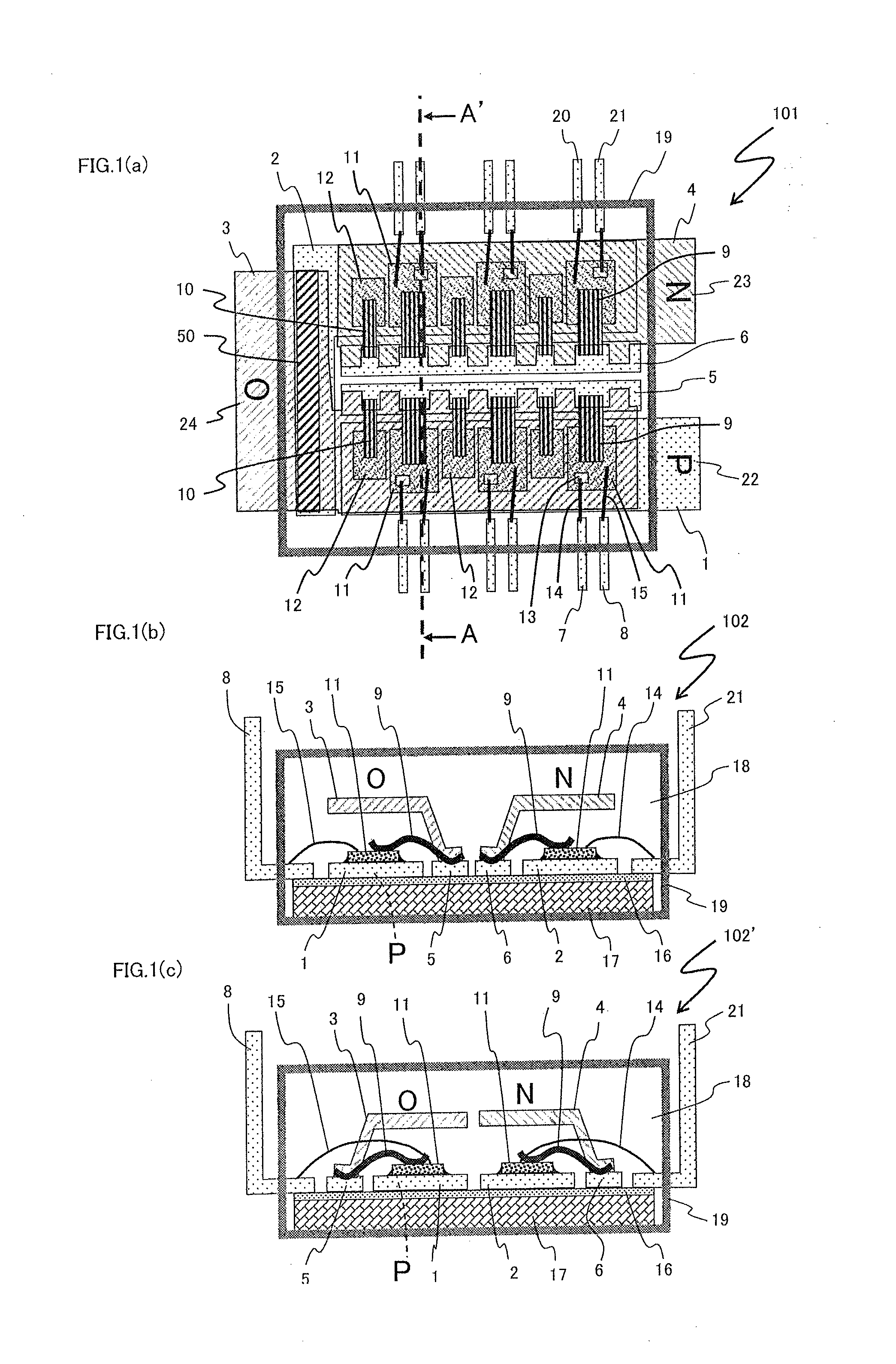 Semiconductor module for electric power