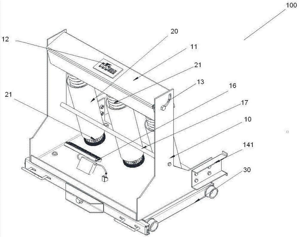 Electricity-detecting/ phase-checking double-purpose handcart