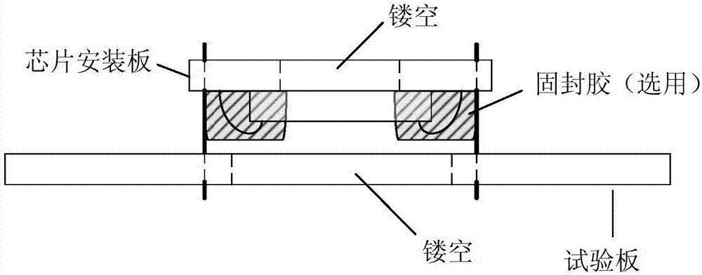 Pulsed laser single particle testing device and testing method for bare chip