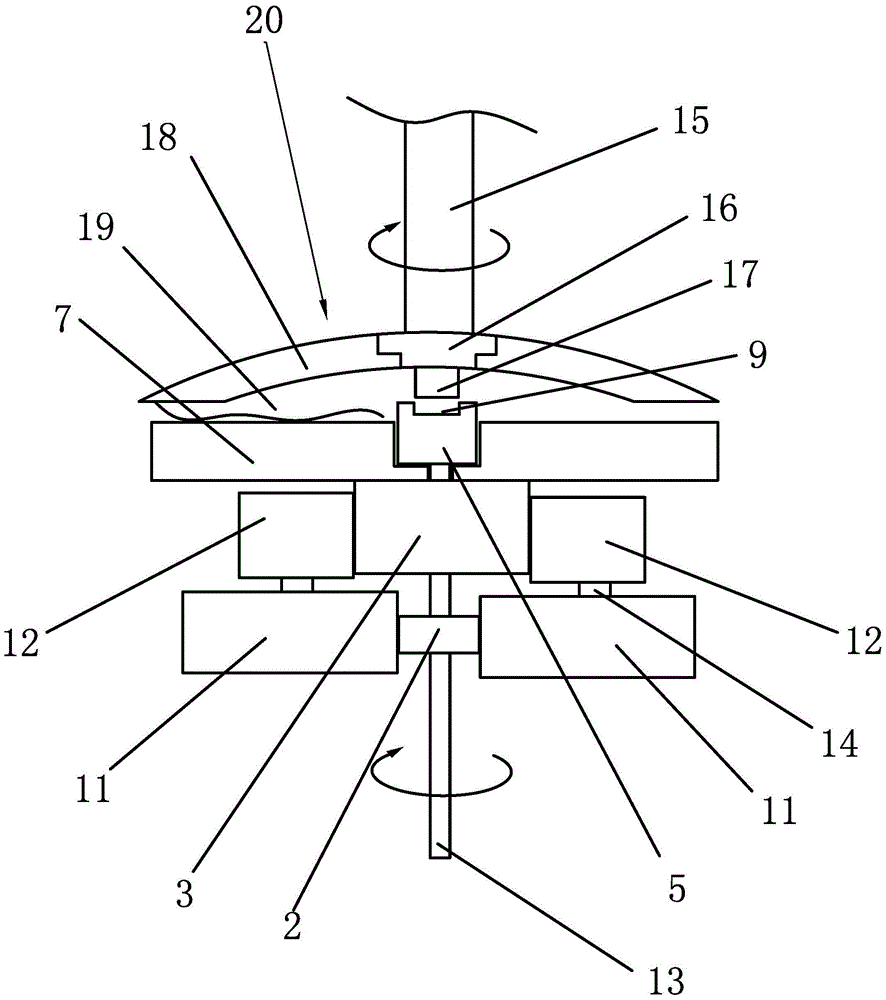 A mop bucket booster