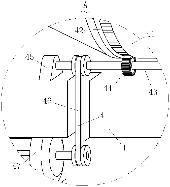 Asphalt pavement paving material mixing device