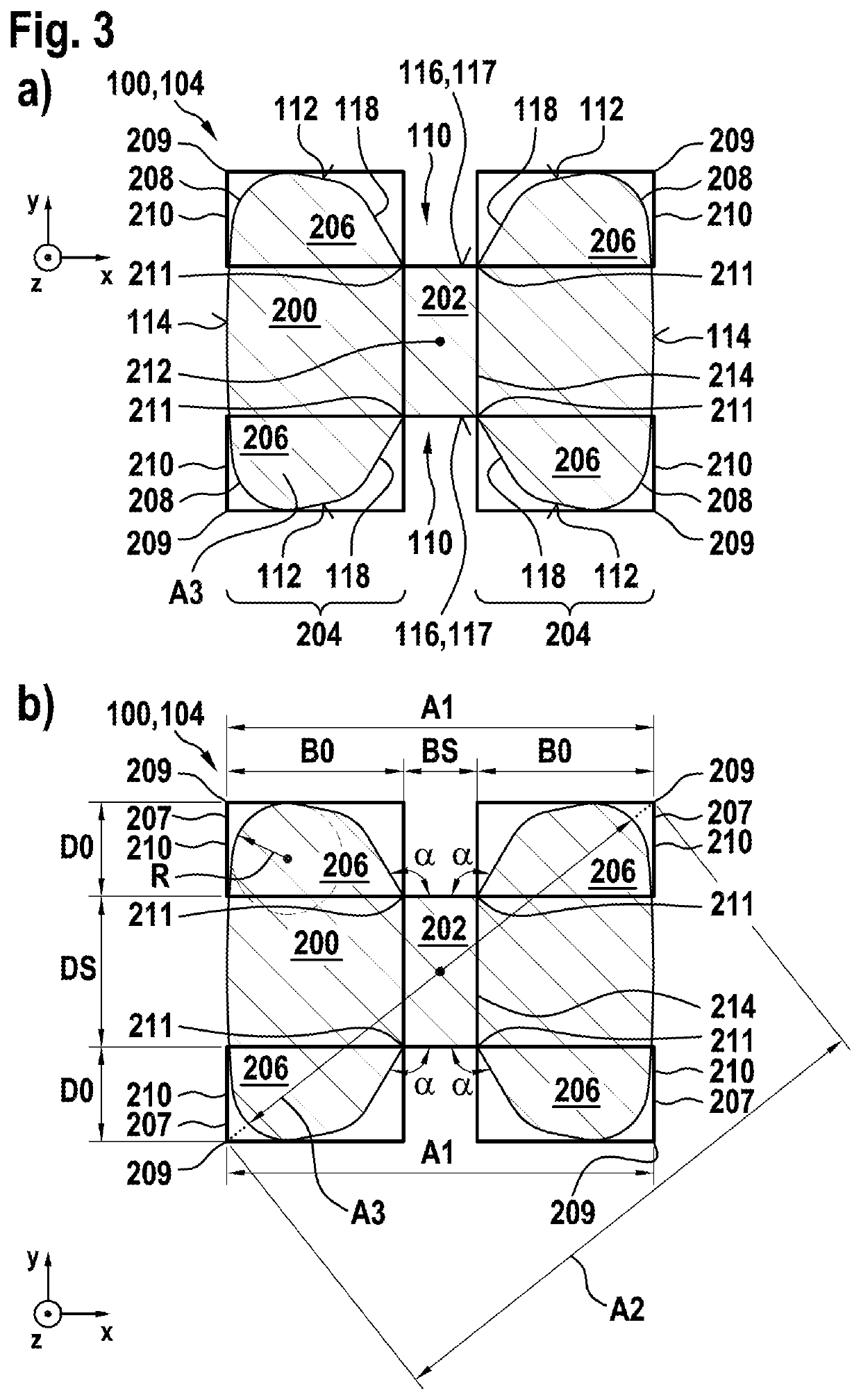 Contact pin for pressing into a printed circuit board and contact arrangement