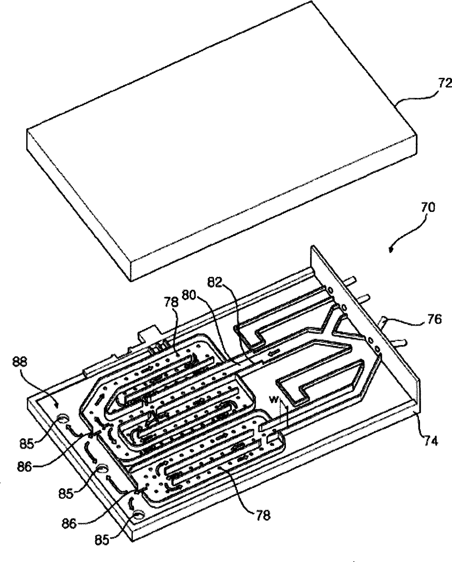 Washing object treating device