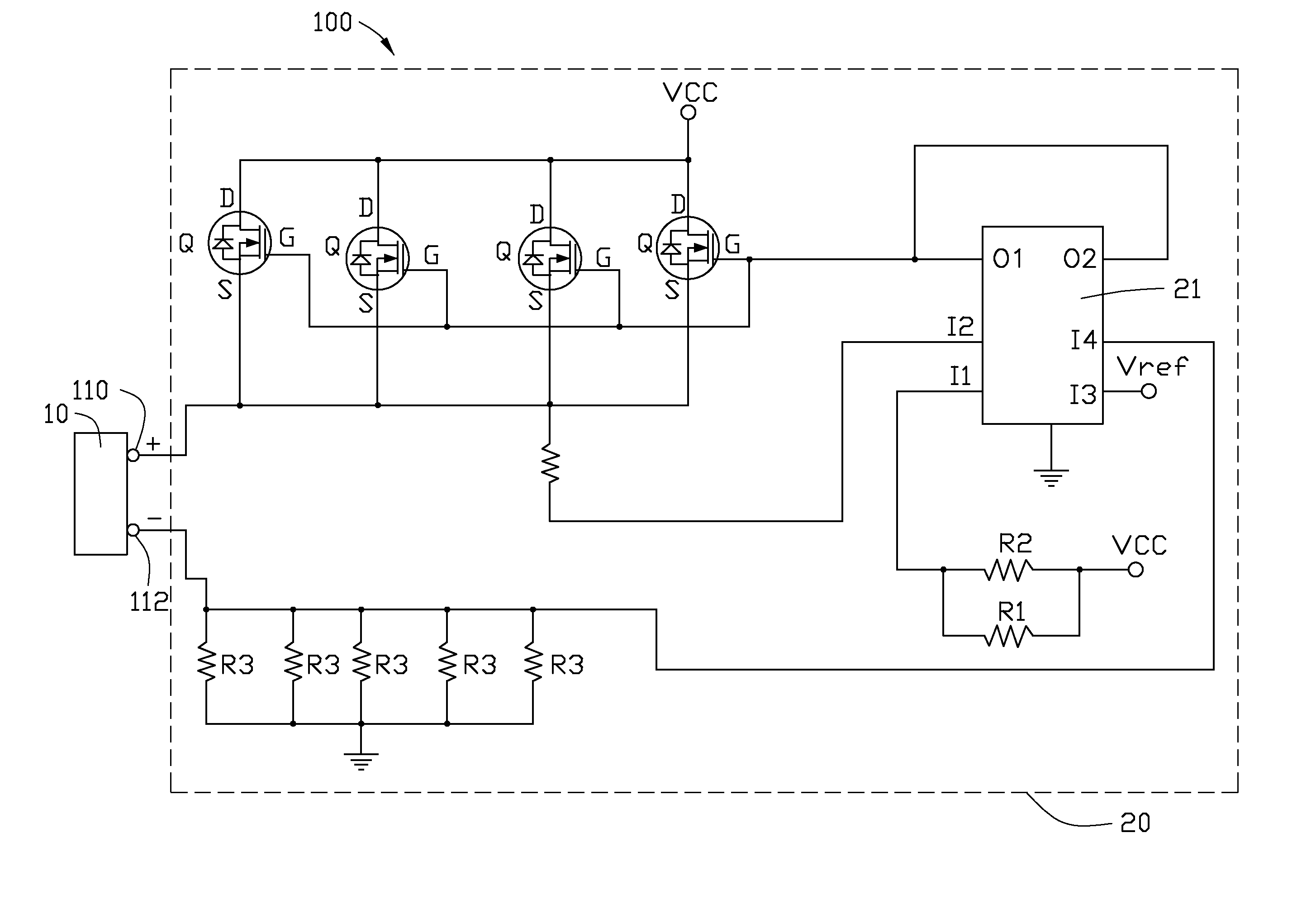 CPU cooling circuit having thermoelectric element