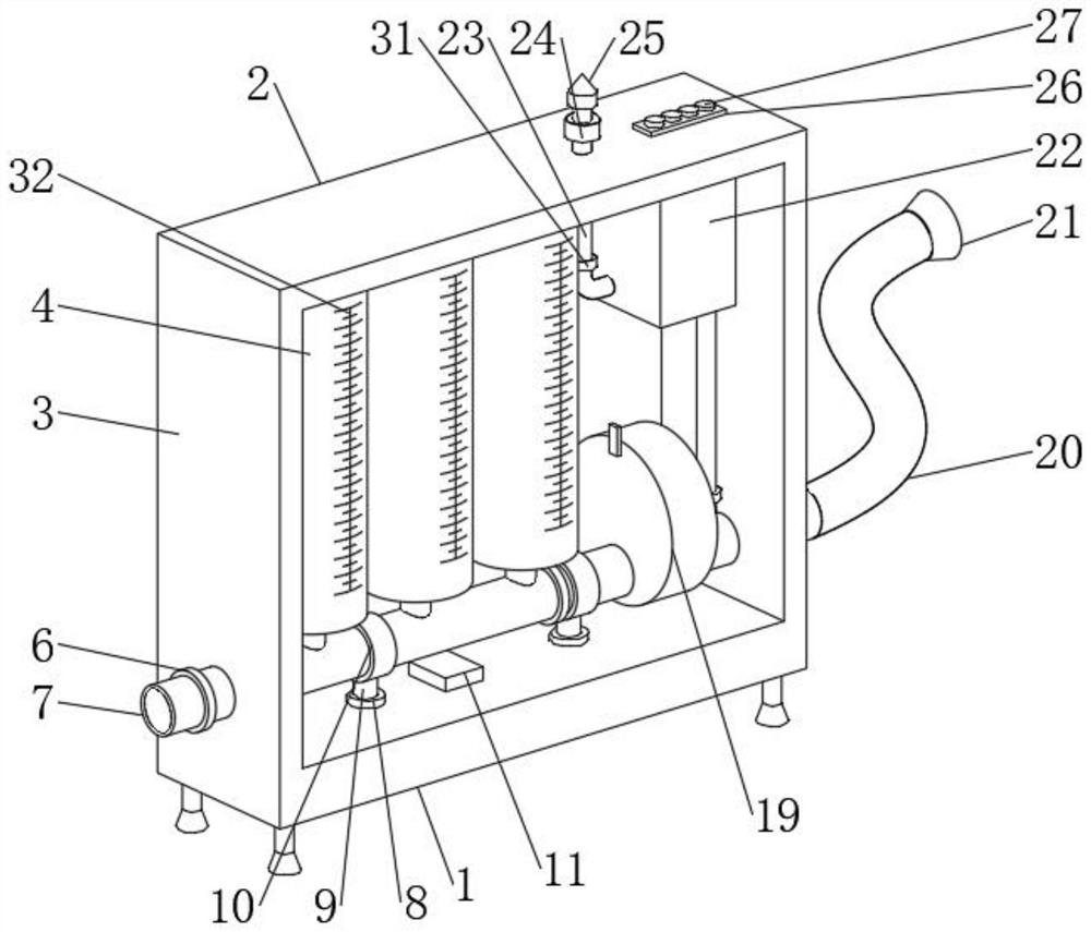 Lung expiration training device for nursing cardiothoracic surgery patient