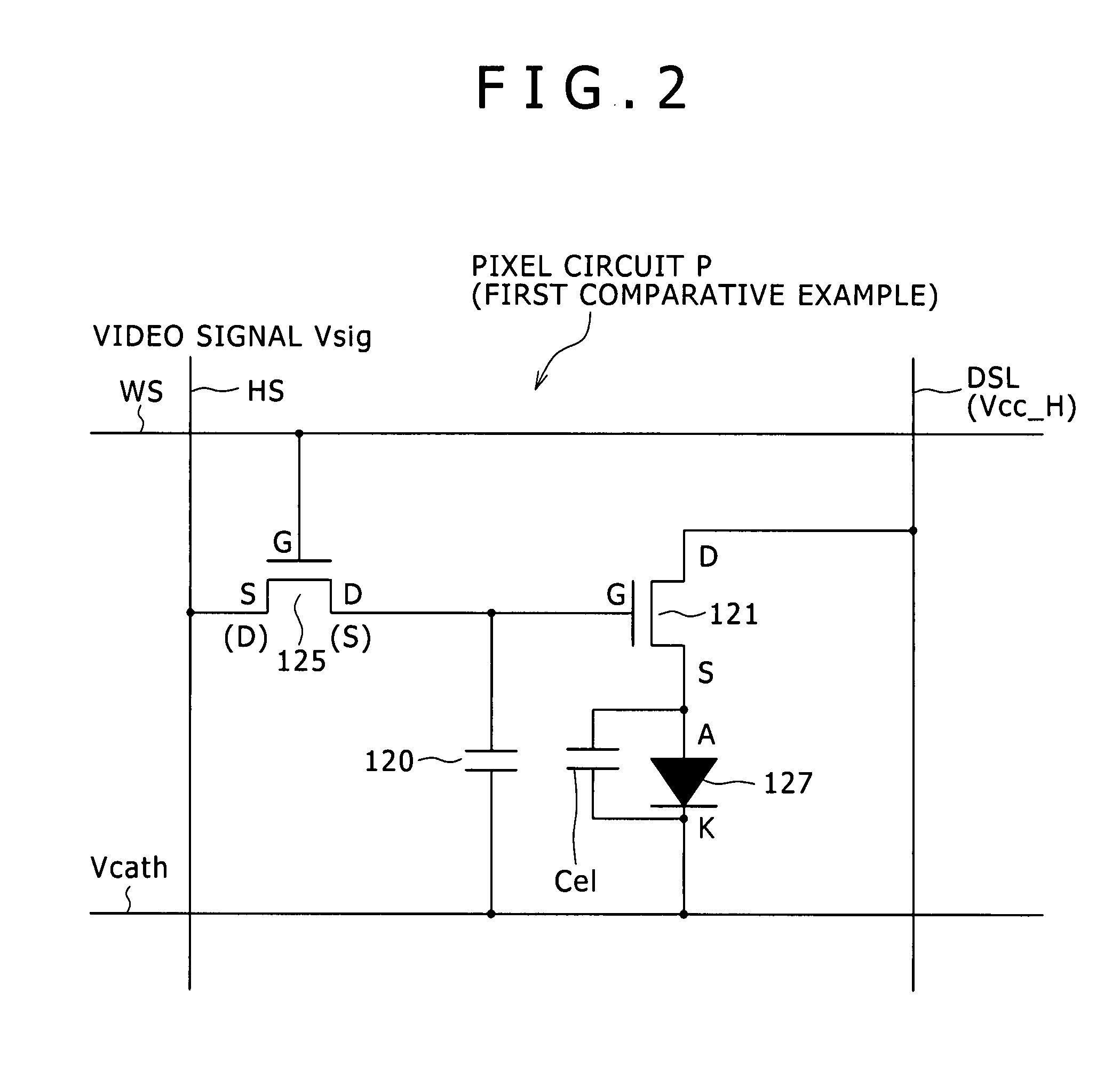 Pixel circuit, display, and method for driving pixel circuit