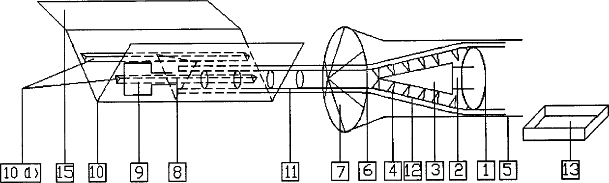 Slitting and bamboo joint removing integrated machine for bamboo billet cylinder