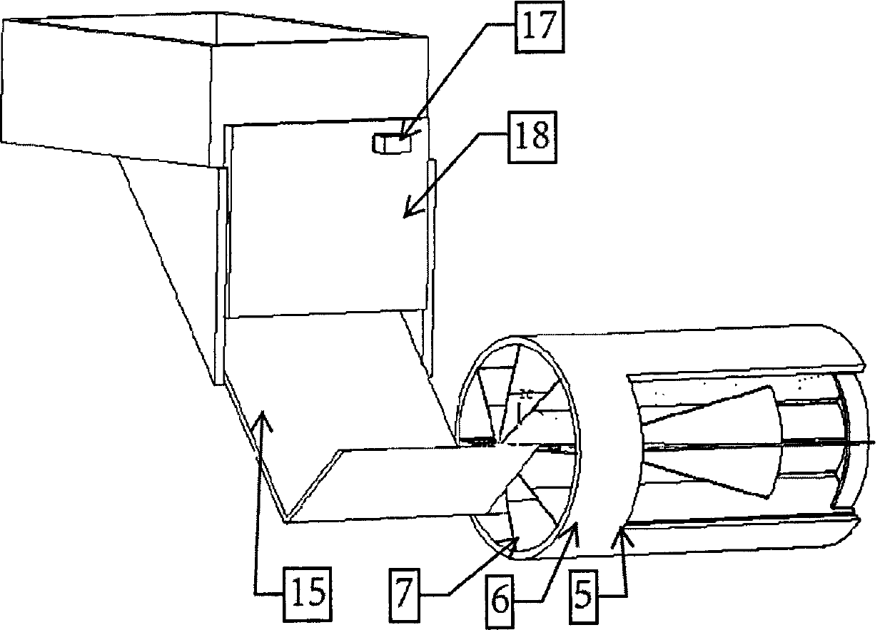 Slitting and bamboo joint removing integrated machine for bamboo billet cylinder