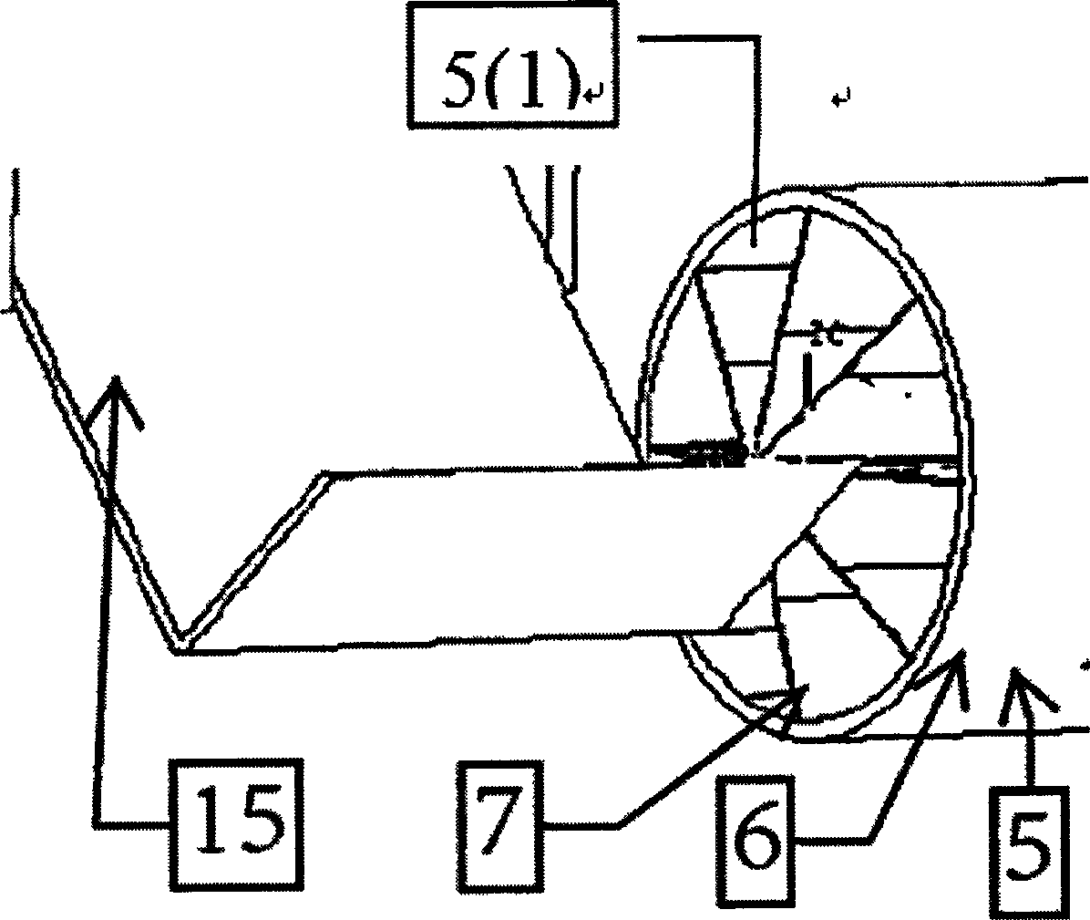 Slitting and bamboo joint removing integrated machine for bamboo billet cylinder