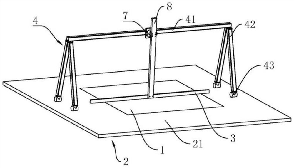 Steel plate unevenness measuring device and method