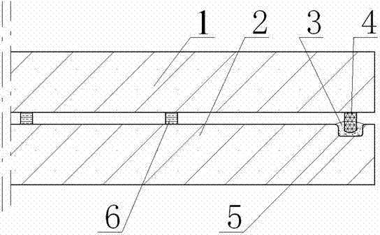 Metal solder-welded and groove-edge-sealed planar vacuum glass and manufacturing method thereof