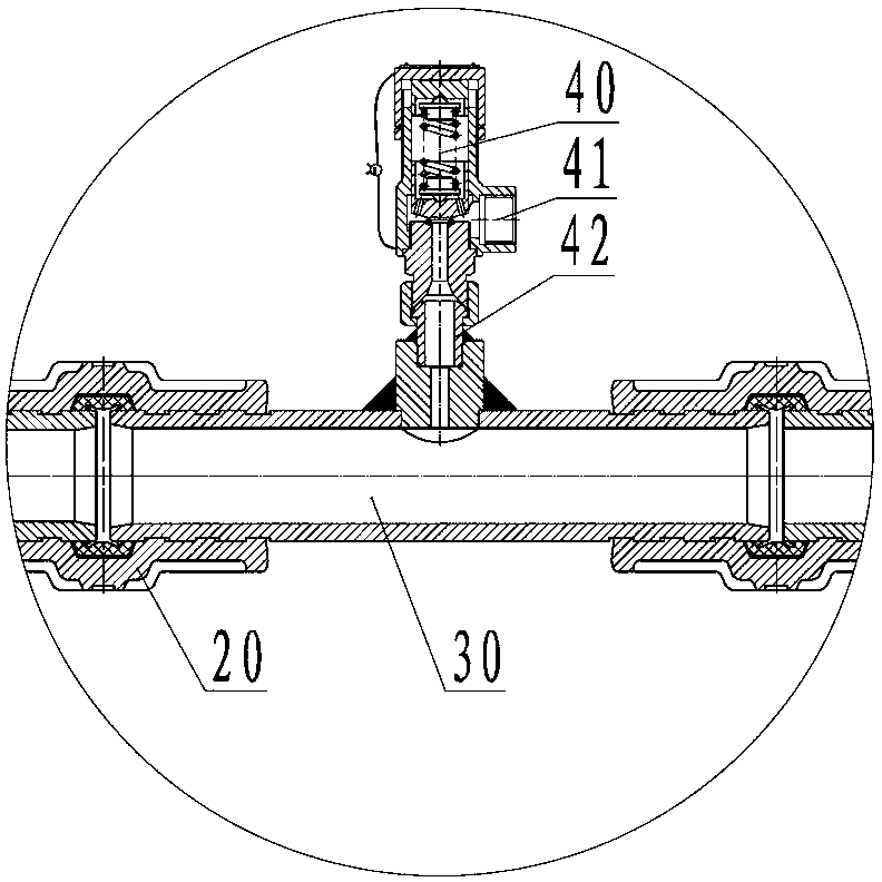 Pipeline system capable of achieving hydraulic support long-distance liquid supply