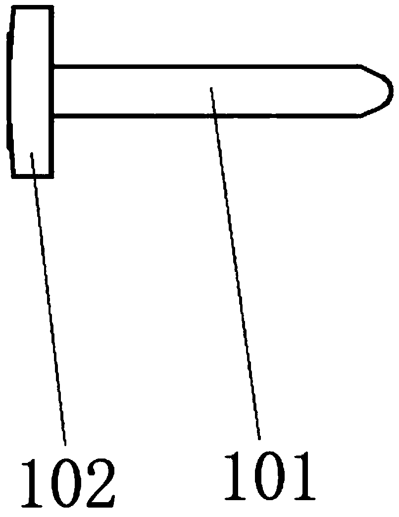 Ultrasonic impacting device for robot and application of ultrasonic impacting device