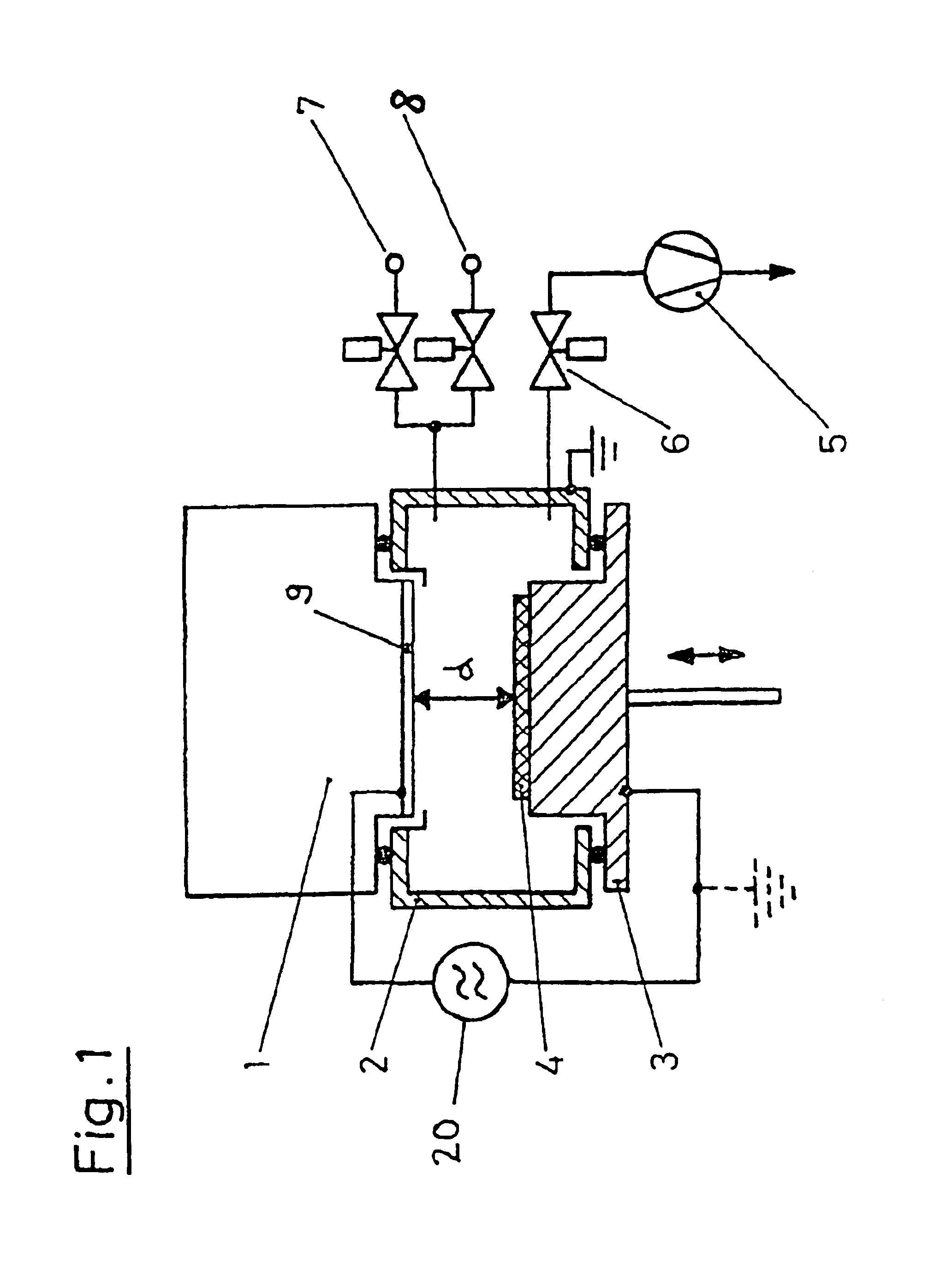 Target comprising thickness profiling for an RF magnetron