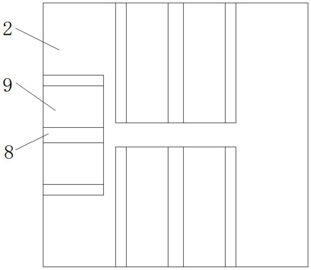 A support device for a passive house wooden structure