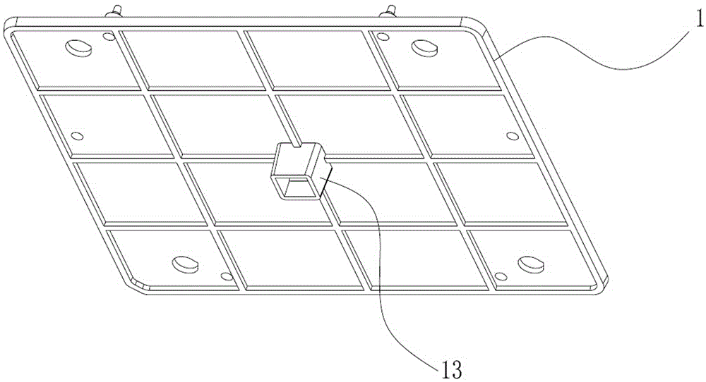 Spraying jig, etching process applied to upper cover of spraying jig and spraying process using spraying jig