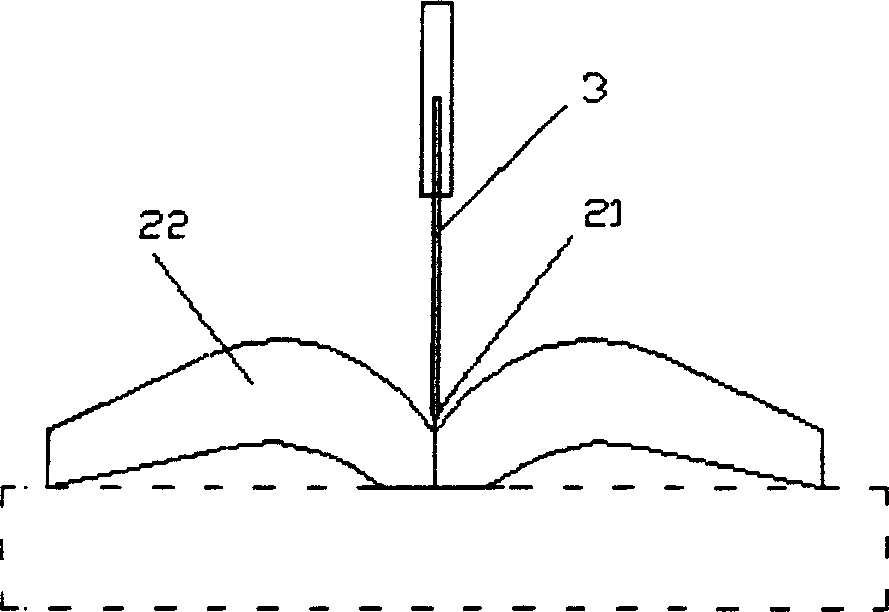 Label sticking method for book metal anti-theft label