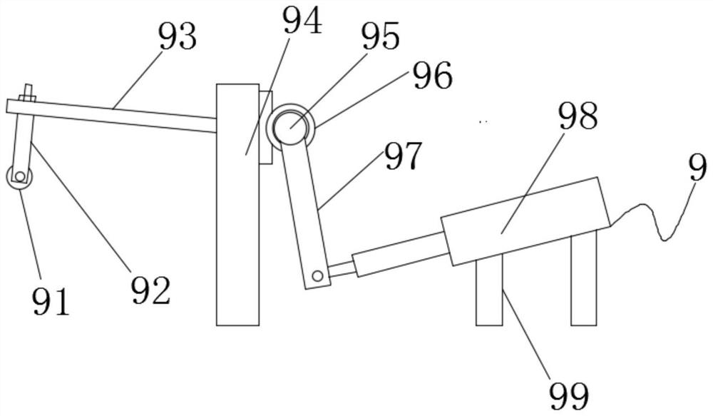 Drying device for sunshade net