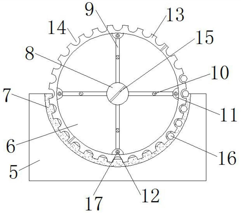 Tubular pile steel bar framework reinforcing and bundling device