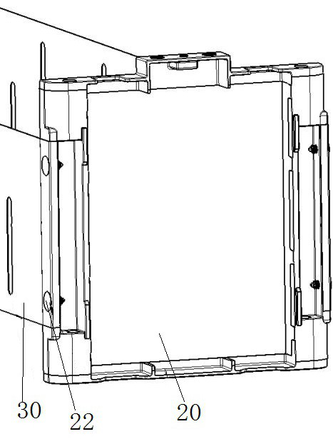 Battery module with heating function and battery box