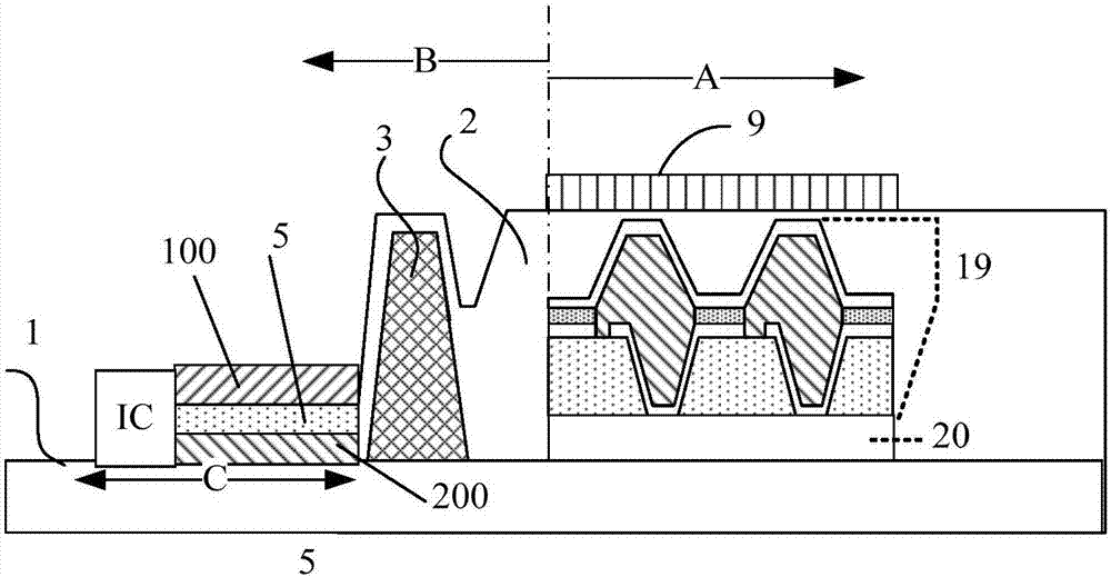 Organic light emitting diode display panel and display apparatus