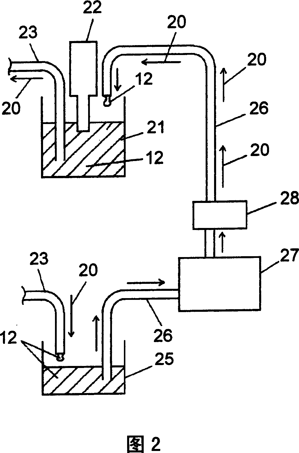 Ink jet device, ink and method of manufacturing electronic component using the device and the ink