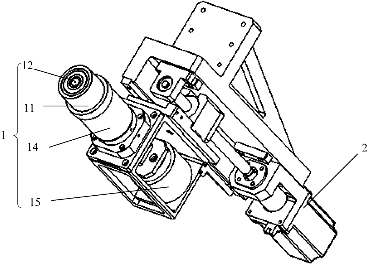 Chip stripping device