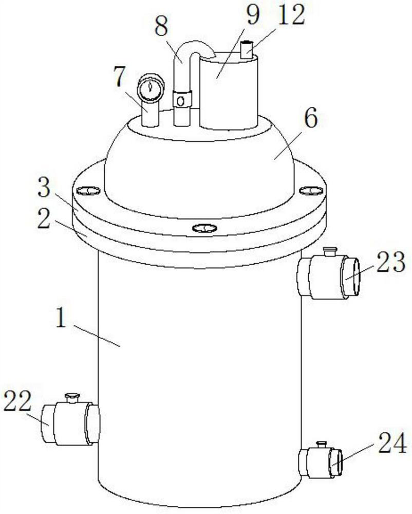 Alnico battery raw material filter device