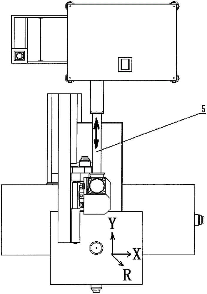 Edge grinding device for special-shaped glass remote control processing production line and operation method of edge grinding device