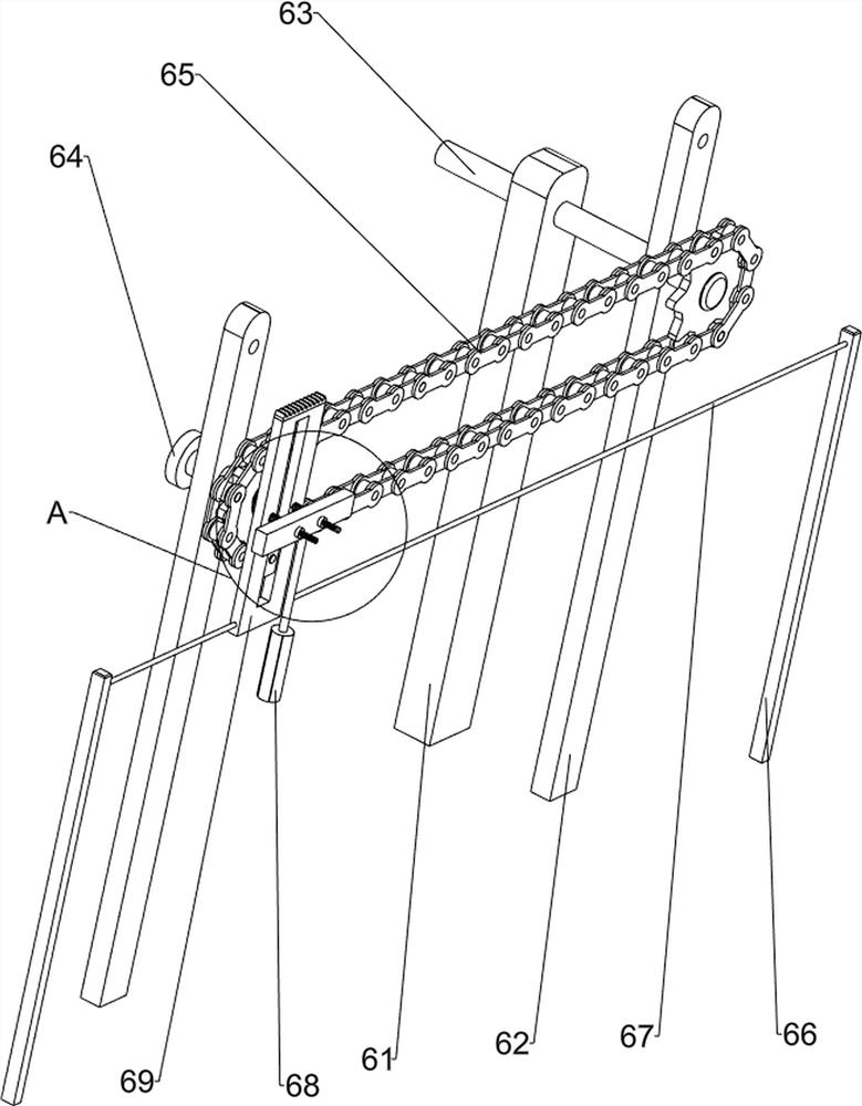 A cylindrical wood burr grinding device