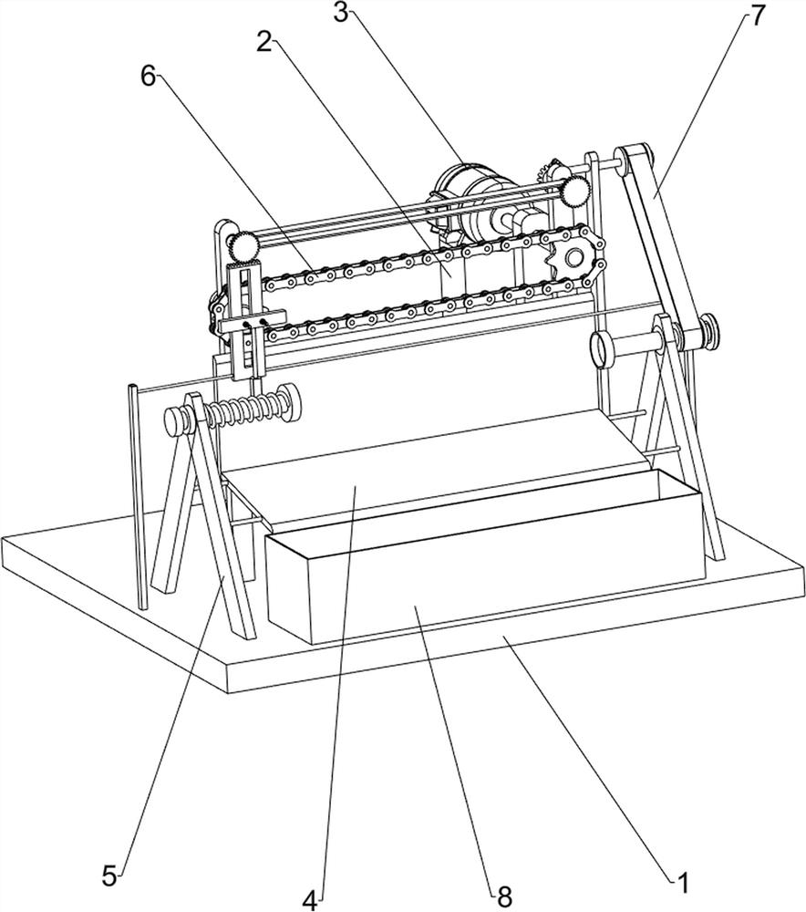 A cylindrical wood burr grinding device