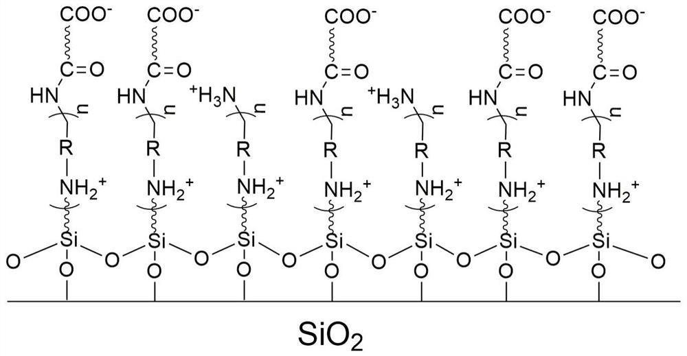 A zwitterionic hydrophilic chromatographic stationary phase and preparation method thereof