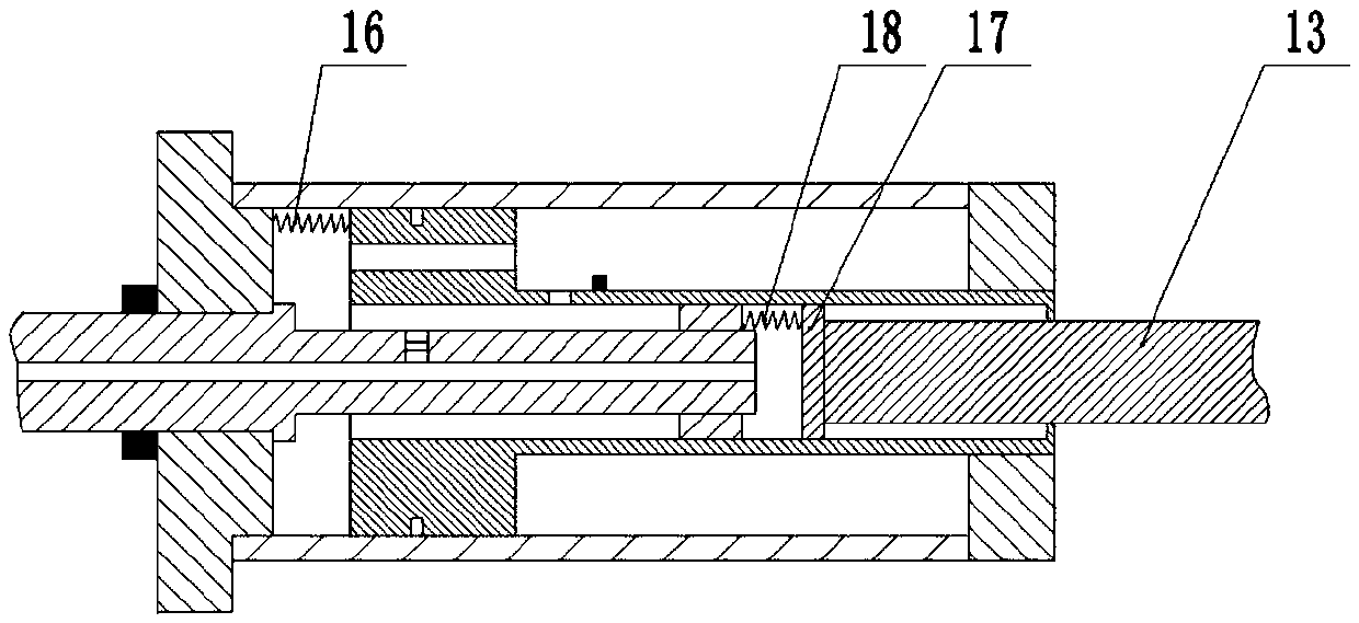 Two-way fast hydraulic cylinder