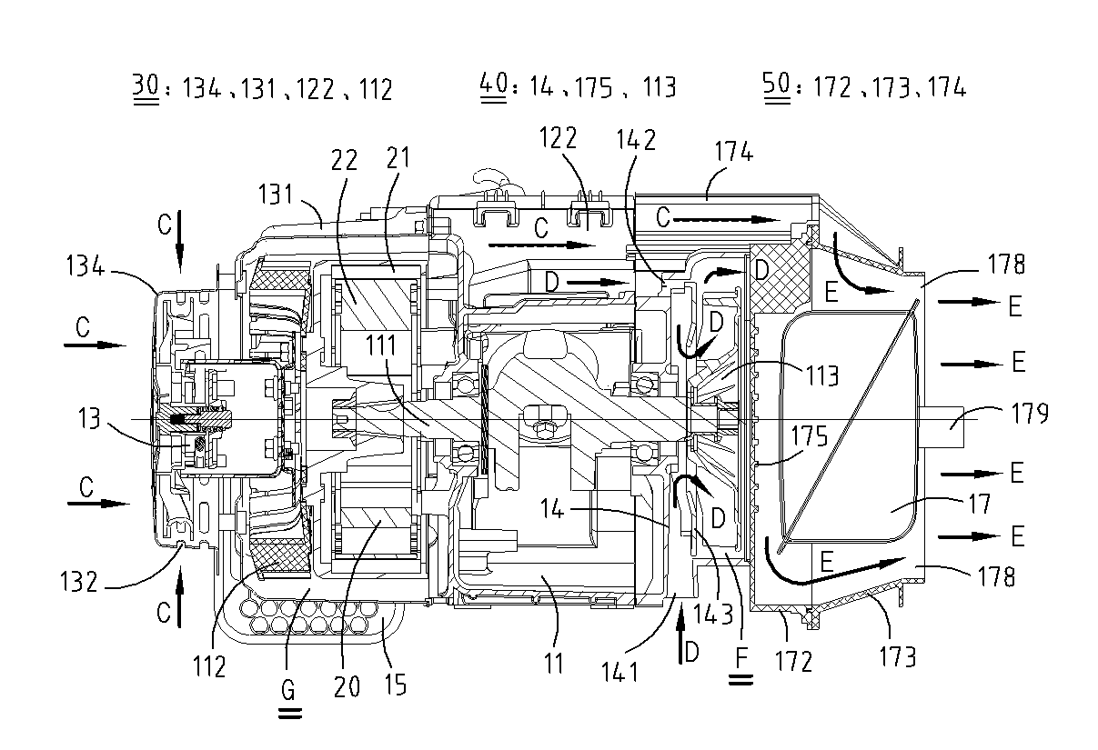 Engine used for generator