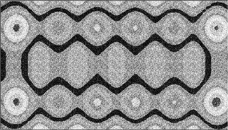 Visual modeling method for simulating stress change of building in moving process