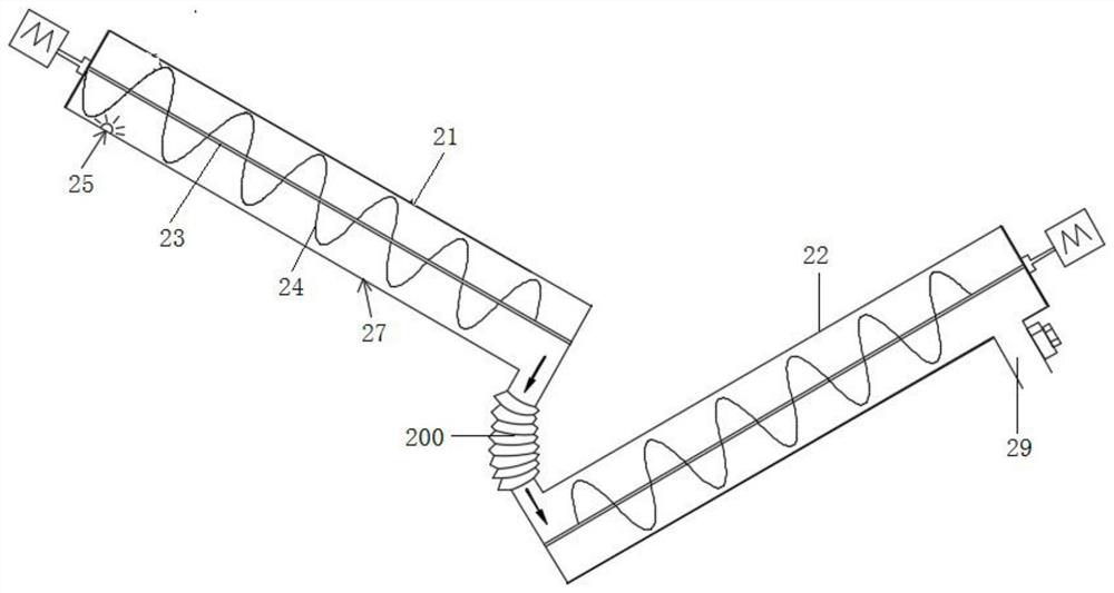 Twisted-pair cage type hydrate continuous reaction device