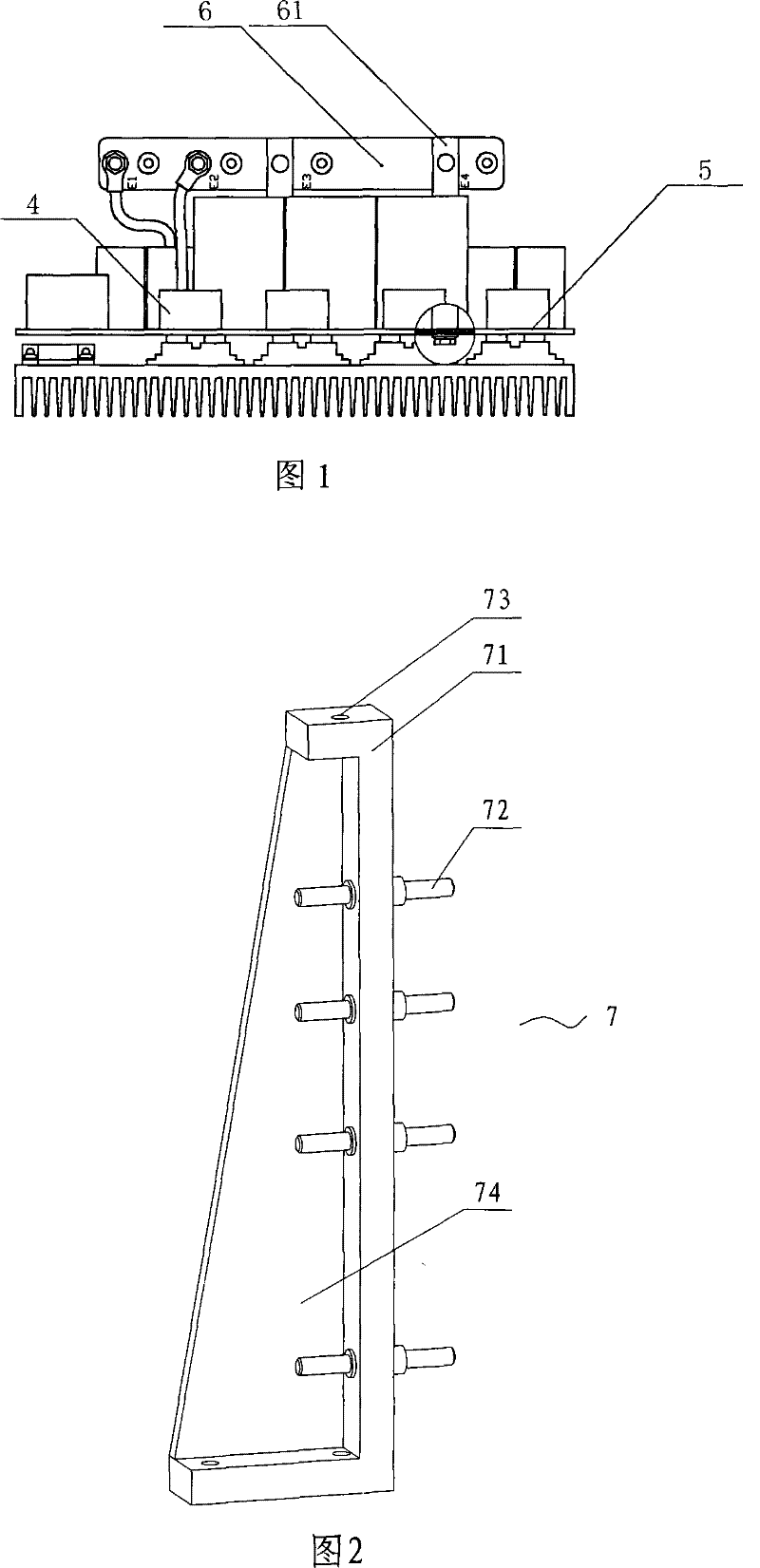 Inverter device for high-voltage generator