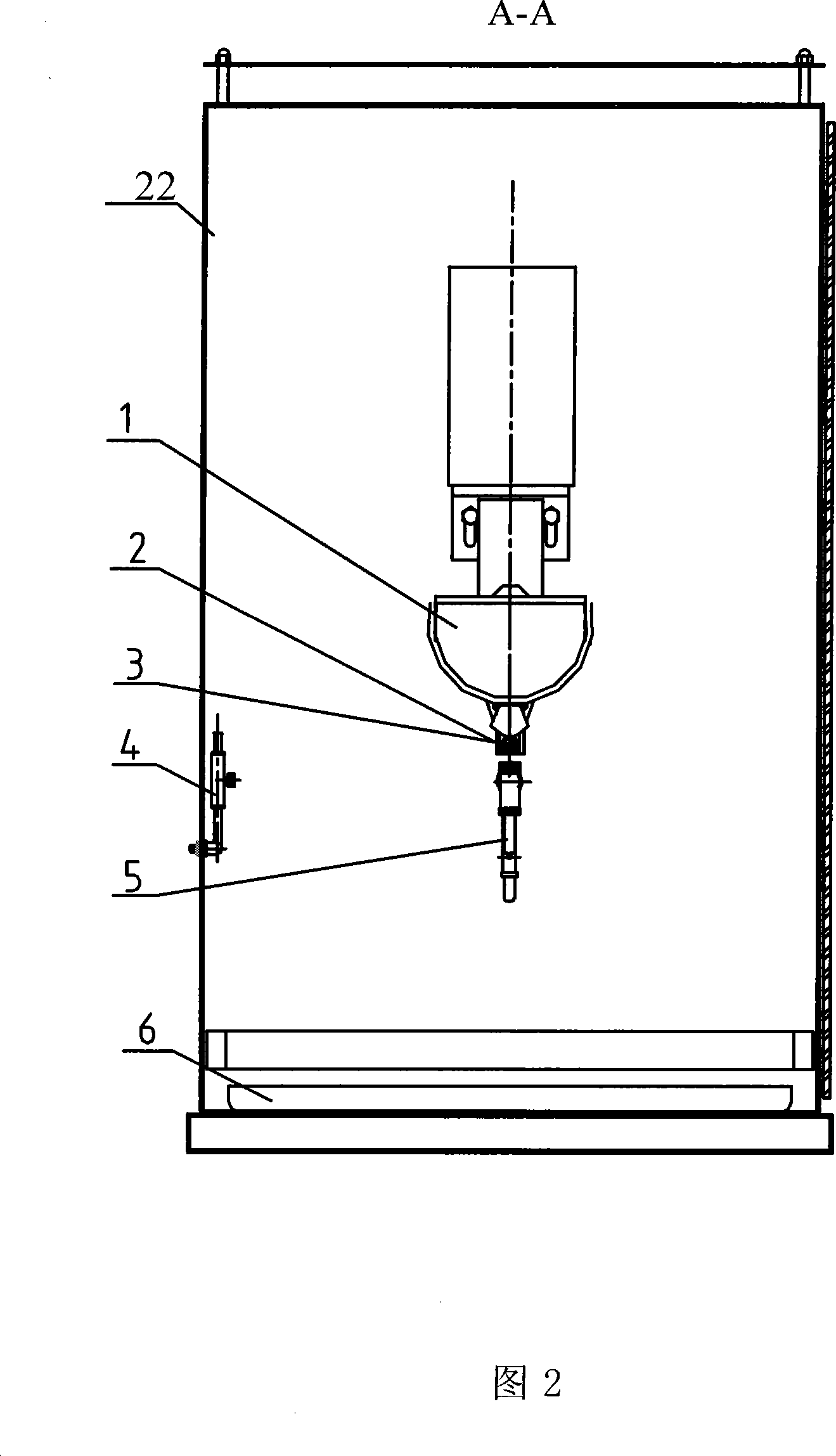 Apparatus for measuring medical mouthpiece flame retardant property